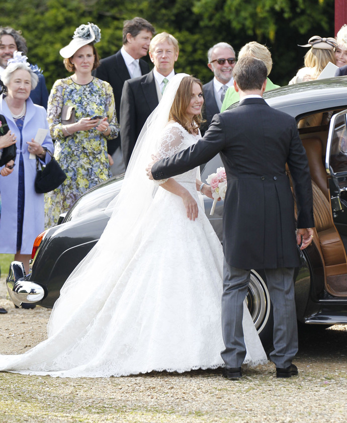 Wedding of Geri Halliwell and Christian Horner, St Marys Church, Woburn, Britain - 15 May 2015